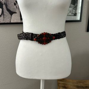 XL leather belt